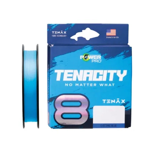 Shimano Power Pro Tenacity Braided Fishing Line 300m Electric Blue
