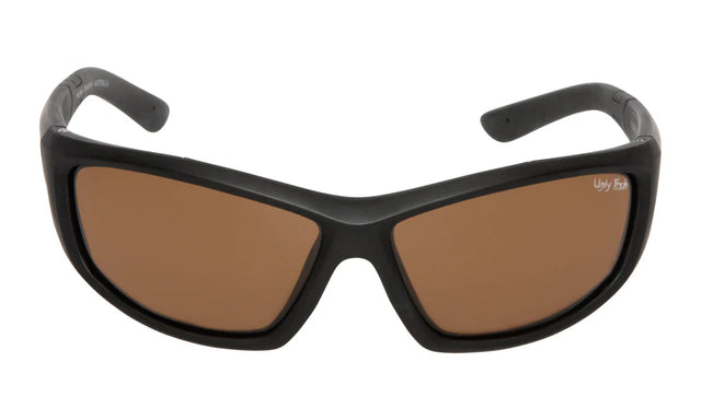 Ugly Fish Unbreakable PU5447 Polarised Sunglasses Matt Black - Brown