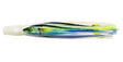Pakula Hothead Uzi 6.5in Skirted Trolling Lure Slimey Fish Print