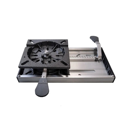 Oceansouth Pedestal Slider Seat Swivel Eight Position Lock