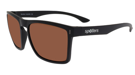 Spotters Phantom Polarised Sunglasses Matt Black - Halide