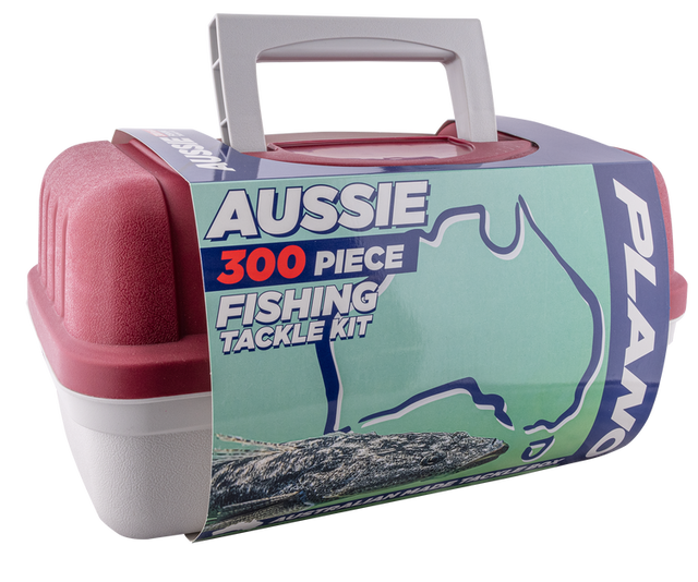 Plano 6101 Aussie Tackle Box Kit 300Pce Red/White