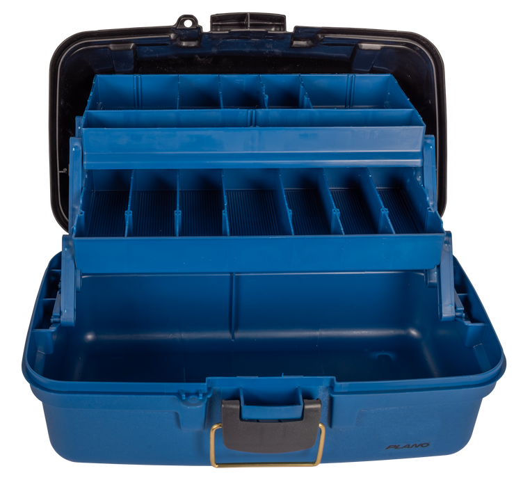 Plano 6102 Tackle Box 2 Tray Blue/Black