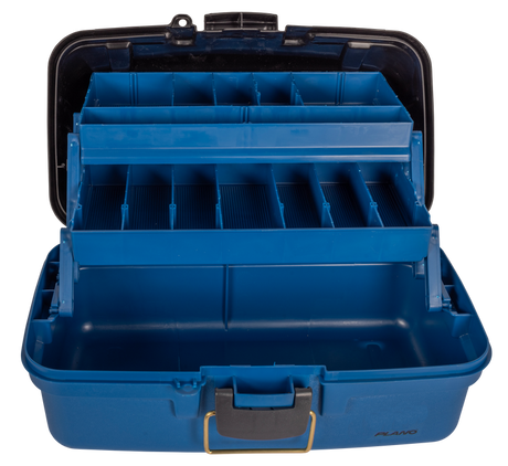 Plano 6102 Tackle Box 2 Tray Blue/Black