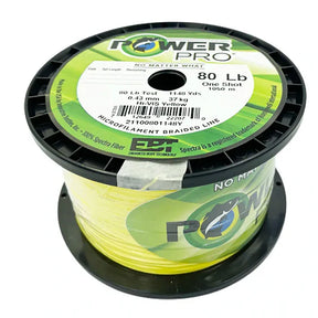 Power Pro One Shot Braided Fishing Line Yellow