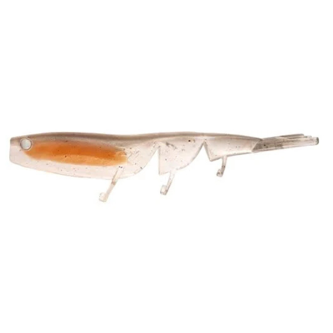Daiwa Bait Junkie Prawn 3in Soft Plastic Lure Smokefire UV