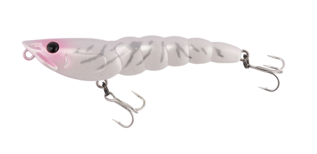 Berkley Pro-Tech Prawn Walker 75mm Floating Stickbait Lure Pearl White