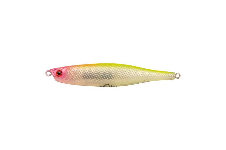 Berkley Pro-Tech Bender 76mm Floating Stickbait Lure Pink Chartreuse