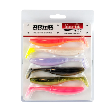 Arma GP Doctor 105mm Soft Plastic Lure Prospector Mix