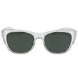 Oxide Quake Polarised Sunglasses Clear - Grey