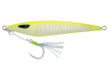 Nomad The Ridgeback 120g Metal Jig Lure Chartreuse Glow