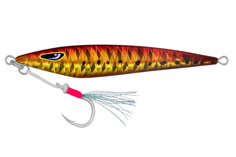 Nomad The Ridgeback 120g Metal Jig Lure Crimson Gold