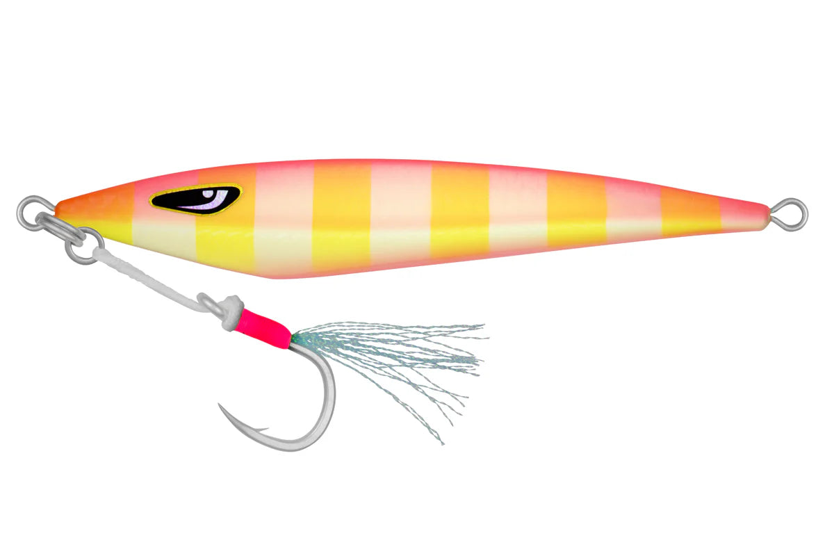 Nomad The Ridgeback 120g Metal Jig Lure Yellow Racer