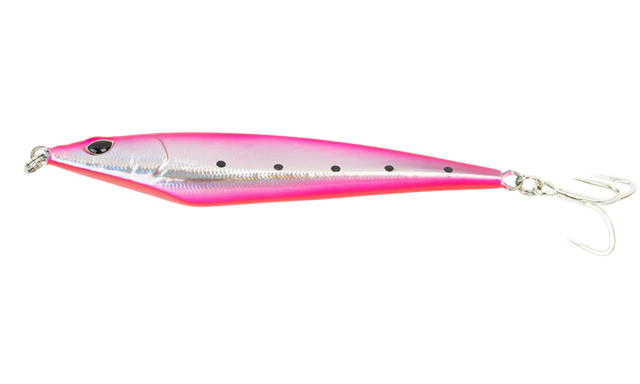 Nomad Ridgeback Long Cast 60g Metal Slug Lure Pink Sardine