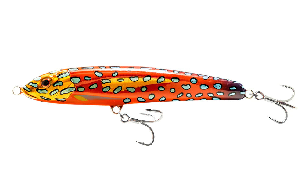 Nomad Riptide 125mm Sinking Stickbait Lure Coral Trout