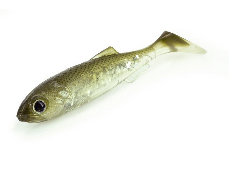 Molix RT Shad 3.5in Soft Plastic Lure Ayu Silver Flake