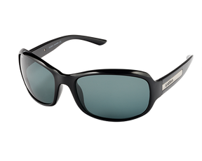 Spotters Ruby Polarised Sunglasses Gloss Black - Carbon