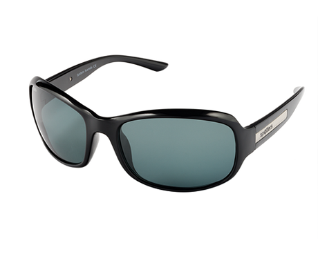 Spotters Ruby Polarised Sunglasses Gloss Black - Carbon