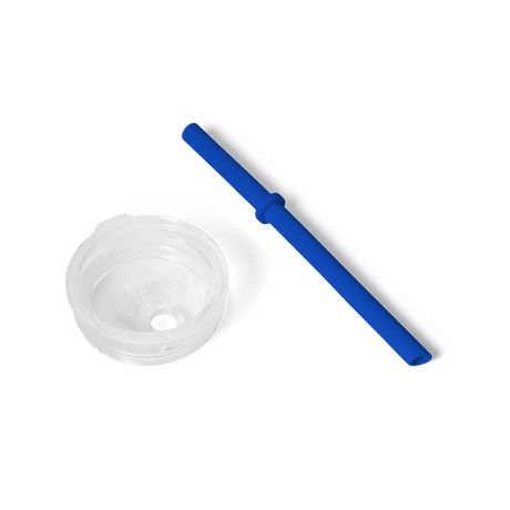 Yeti Rambler Small Silicone Straw Lid Royal Blue