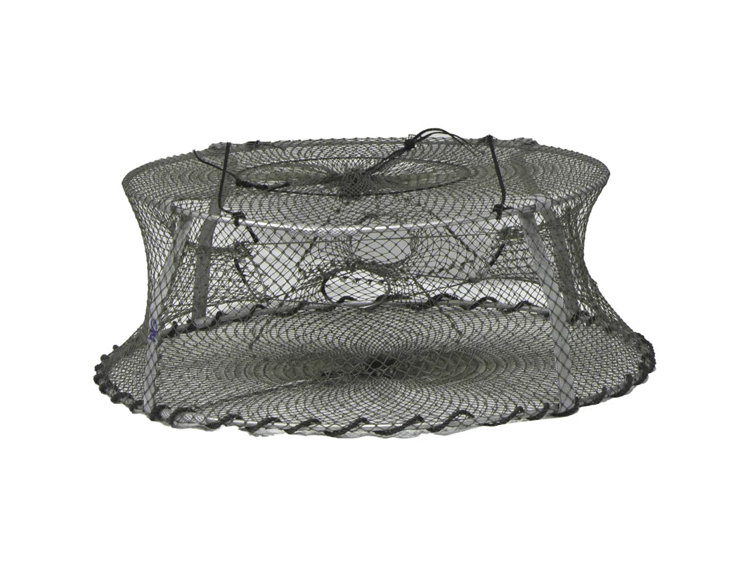 Crab n Gear Top Lift Red Claw Bait Trap 4 Entry 600mm/700mm Black