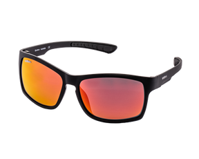 Spotters Savage Polarised Sunglasses Matt Black - Ignite
