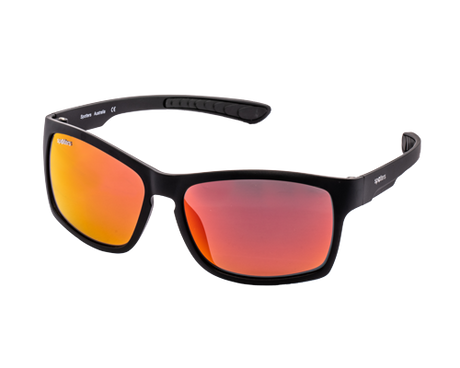 Spotters Savage Polarised Sunglasses Matt Black - Ignite