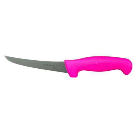 Sicut 6in Curved Boning Filleting Knife Pink