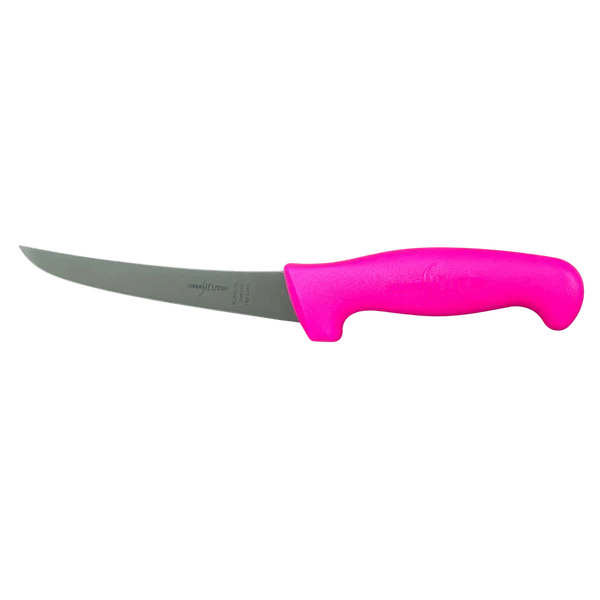 Sicut 6in Curved Boning Filleting Knife Pink