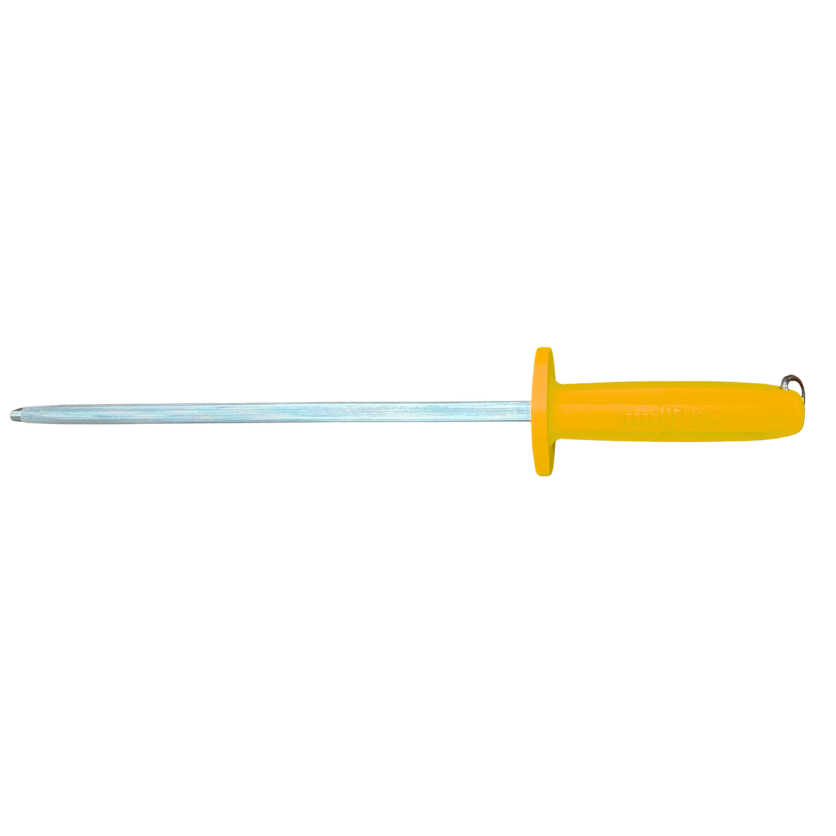 Sicut 10in Sharpening Steel Medium Cut Yellow