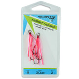 Shinto Pro Pimped Assist Hooks 2pk Pinky Bits