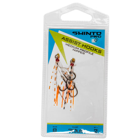 Shinto Pro Micro Low Profile Assist Hooks 2pk Nipper