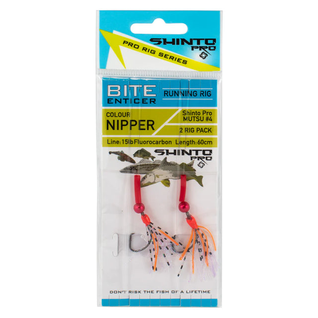 Shinto Pro Bite Enticer Running Carlisle Pre-Made Rig 2pk