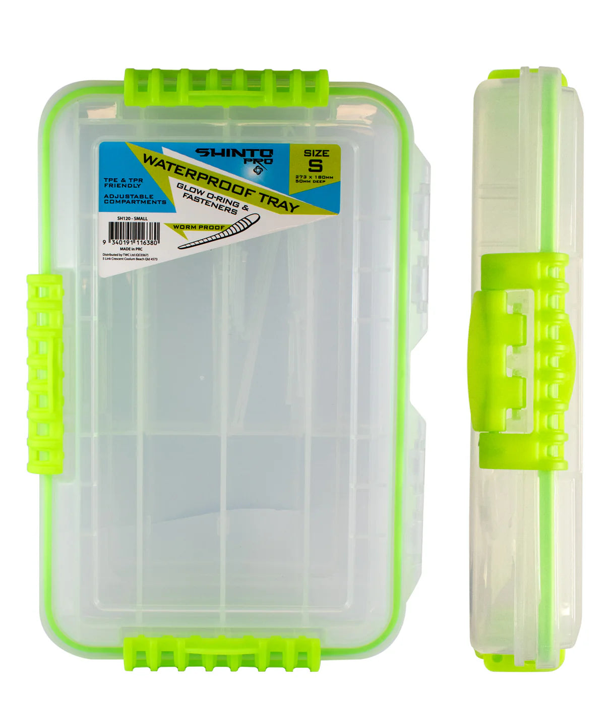 Shinto Pro Waterproof Glow Tackle Tray