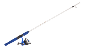 Shakespeare Hot Rod II Pre-Spooled Spinning Combo Blue