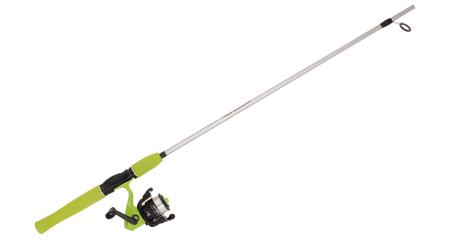 Shakespeare Hot Rod II Pre-Spooled Spinning Combo Green