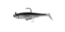 Irukandji Sicario DTF 100mm Soft Plastic Swimbait Lure Thunder