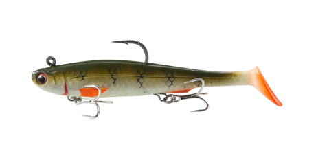 Irukandji Sicario DTF 150mm Soft Plastic Swimbait Lure Hot Wings