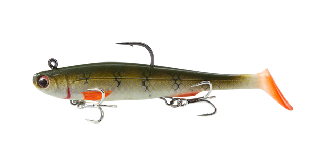 Irukandji Sicario DTF 150mm Soft Plastic Swimbait Lure Hot Wings