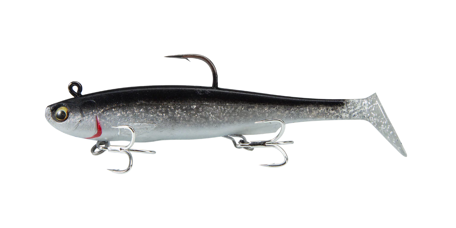 Irukandji Sicario DTF 150mm Soft Plastic Swimbait Lure Thunder