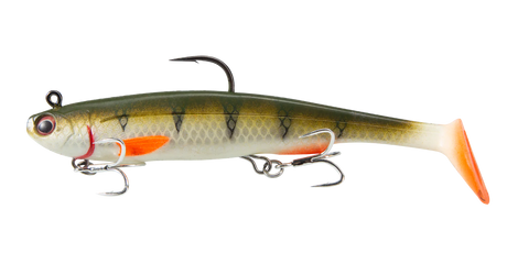Irukandji Sicario DTF 175mm Soft Plastic Swimbait Lure Hot Wings