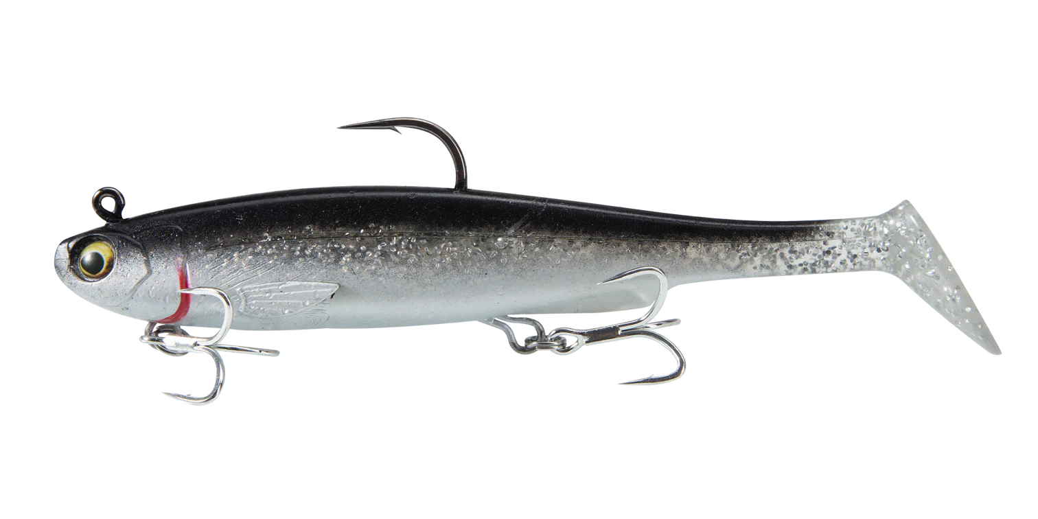 Irukandji Sicario DTF 175mm Soft Plastic Swimbait Lure Thunder