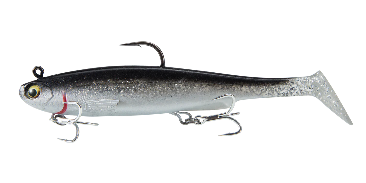 Irukandji Sicario DTF 175mm Soft Plastic Swimbait Lure Thunder