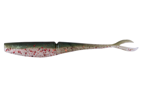 Daiwa Bait Junkie Jerk Shad 7in Soft Plastic Lure Red Herring