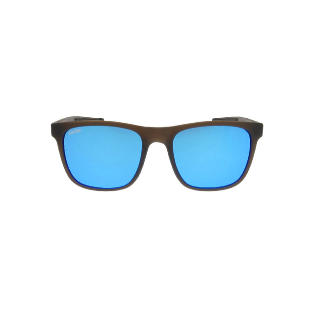 Oxide Solaris Polarised Sunglasses Black - Blue Mirror