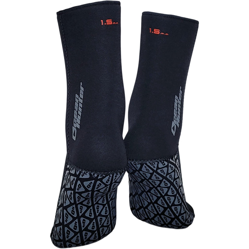 Ocean Hunter 3mm Fin Socks Black