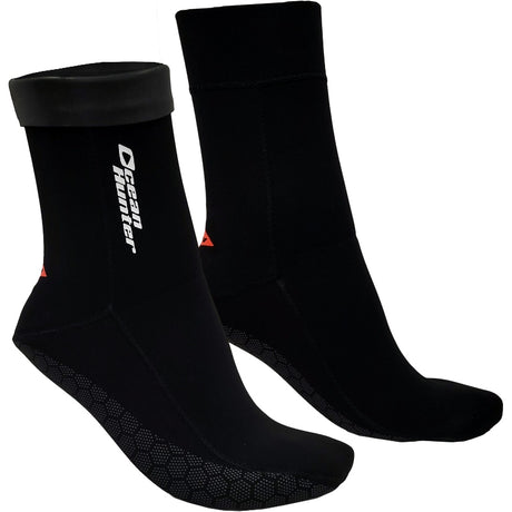 Ocean Hunter Ultra Stretch 2.5mm Fin Socks Black