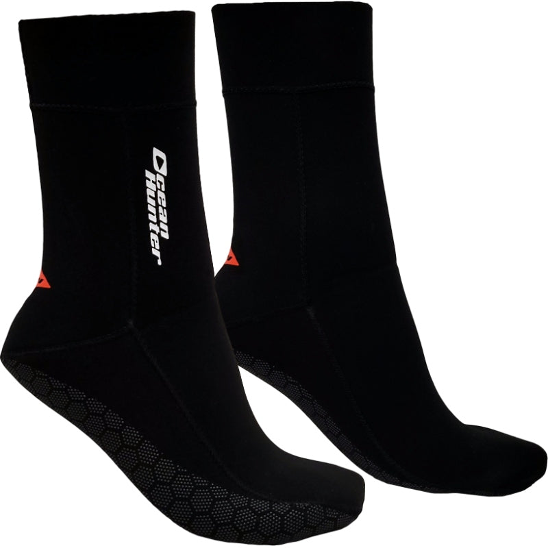 Ocean Hunter Ultra Stretch 2.5mm Fin Socks Black