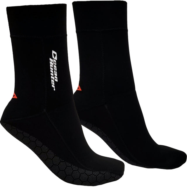 Ocean Hunter Ultra Stretch 2.5mm Fin Socks Black