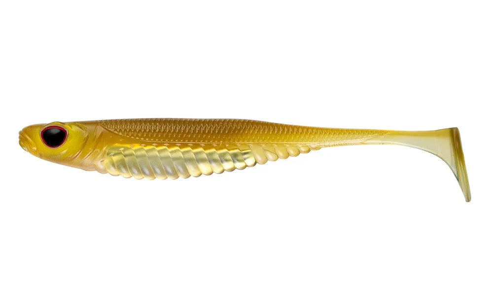 Nomad Live Ops Spectre Minnow 4in Soft Plastic Lure Golden Shad