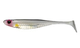 Nomad Live Ops Spectre Minnow 5in Soft Plastic Lure Silver Shad